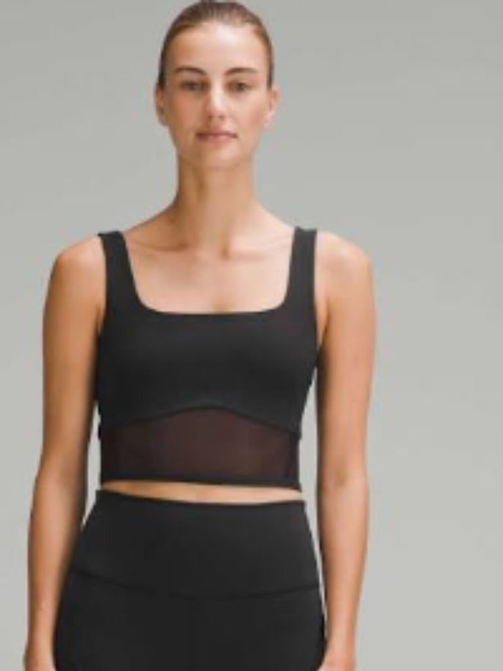 Wunder Train Mesh Panel Tank Top